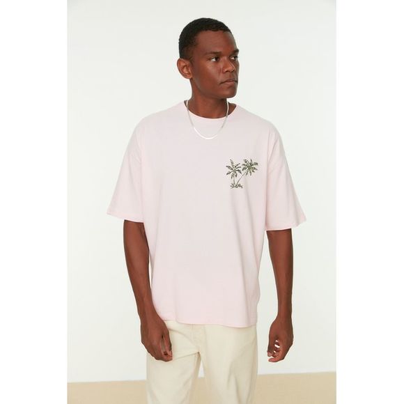 NWT Trendyol Men Regular Crew neck Knit T-Shirt - Picture 4 of 9